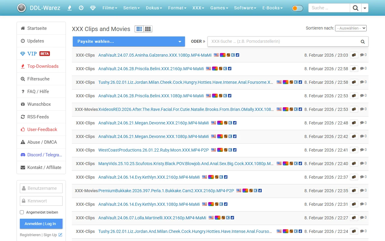 Screenshot: Ddlwarez Website Review Screenshot of Ddlwarez Website Review