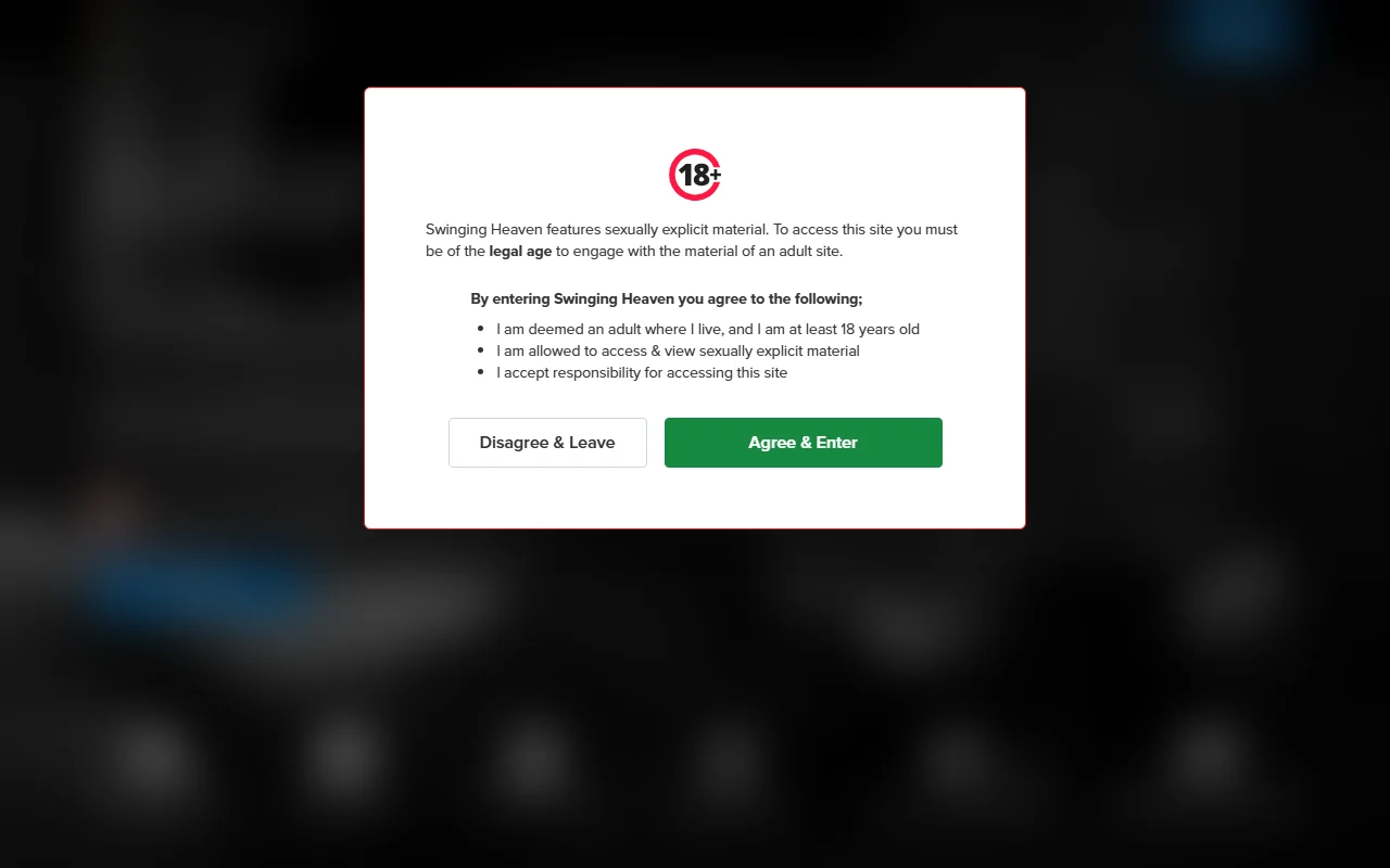 Screenshot: Swingingheaven Screenshot of Swingingheaven